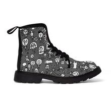 Load image into Gallery viewer, Friends on the Earth -Women&#39;s Canvas Boots
