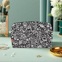 画像をギャラリービューアに読み込む, Everything is Perfect black-.Large Capacity Travel Makeup Bag
