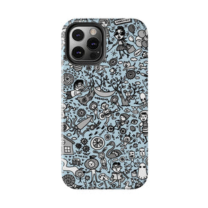 Good time in Blue-Tough Phone Cases