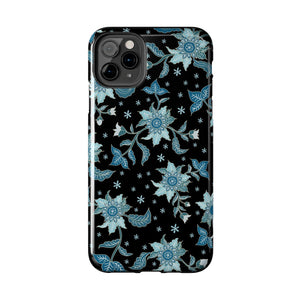 Blue Flowers-Tough Phone Cases