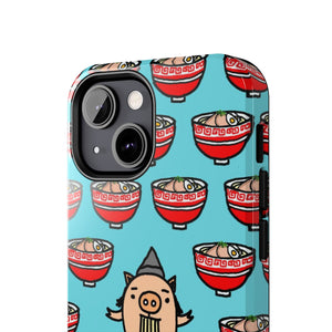 Ramen pig - Phone Cases