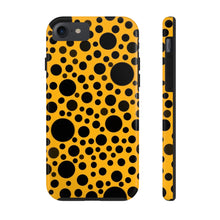 画像をギャラリービューアに読み込む, Yellow with black dots - Phone Cases
