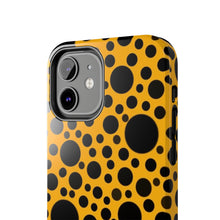 画像をギャラリービューアに読み込む, Yellow with black dots - Phone Cases
