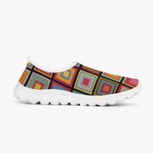 Load image into Gallery viewer, Colorful Square- Women&#39;s Slip-On
