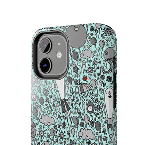 Deram in Turqoise-Tough Phone Cases