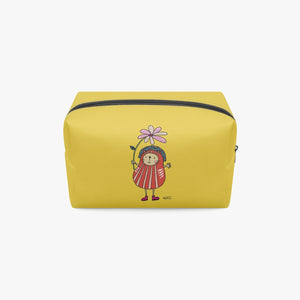 585. ‘Daruma Cat’ Boxy Makeup Bag