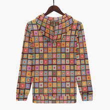 Load image into Gallery viewer, Colorful Square-Unisex Trending Hoodie
