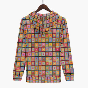 Colorful Square-Unisex Trending Hoodie