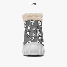 Load image into Gallery viewer, Friends on the Earth-Fur Zipper Up Boots
