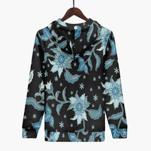 画像をギャラリービューアに読み込む, Blue flower - Unisex Trending Hoodie
