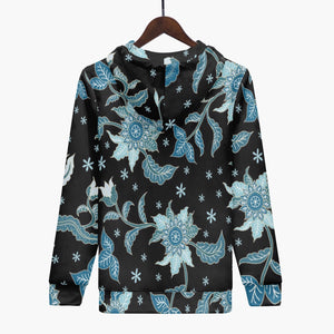 Blue flower - Unisex Trending Hoodie