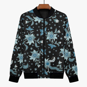 Blue flower -Trending Women’s Jacket