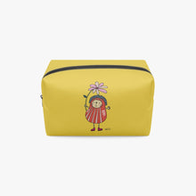 Load image into Gallery viewer, 585. ‘Daruma Cat’ Boxy Makeup Bag
