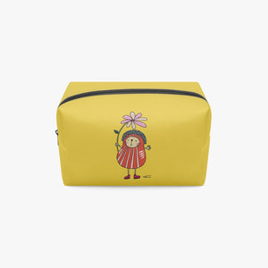 585. ‘Daruma Cat’ Boxy Makeup Bag