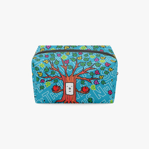 'B3' Tree in blue-Large Capacity Travel Makeup Bag