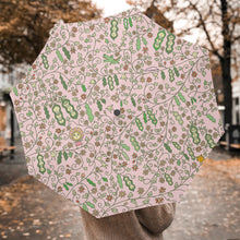 Load image into Gallery viewer, Beans Pink -Automatic Folding Umbrella
