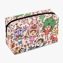 画像をギャラリービューアに読み込む, You are not alone in Pink-.Large Capacity Travel Makeup Bag
