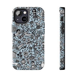 Good time in Blue-Tough Phone Cases