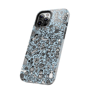 Good time in Blue-Tough Phone Cases