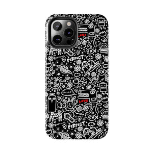 Everything is Perfect on Black-Tough Phone Cases