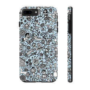 Good time in Blue-Tough Phone Cases