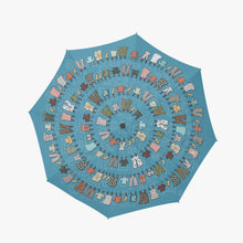 Load image into Gallery viewer, Automatic Folding Umbrella Sunny Day
