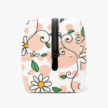 Load image into Gallery viewer, Spring Daisy in Pink-Large Capacity Travel Makeup Bag
