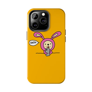 Hello Bunny-Tough Phone Cases