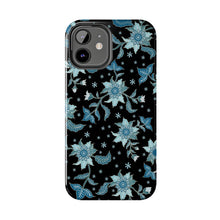 Load image into Gallery viewer, Blue Flowers-Tough Phone Cases
