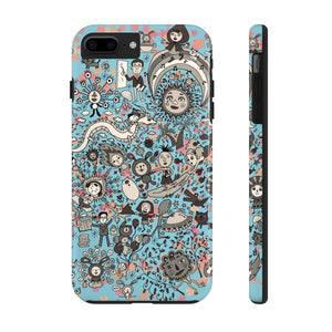 Unknown World in blue- Phone Cases