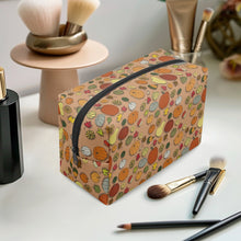 Load image into Gallery viewer, 585. Boxy Makeup Bag Varieties squash
