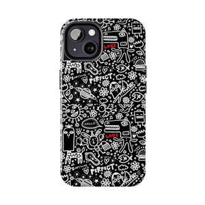 Everything is Perfect on Black-Tough Phone Cases