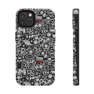 Everything is Perfect on Black-Tough Phone Cases