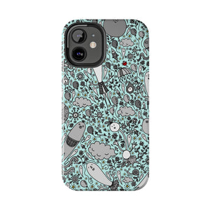 Deram in Turqoise-Tough Phone Cases