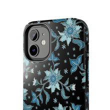 Load image into Gallery viewer, Blue Flowers-Tough Phone Cases
