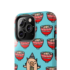 Ramen pig - Phone Cases