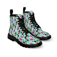 Load image into Gallery viewer, Warrior-Women&#39;s Canvas Boots
