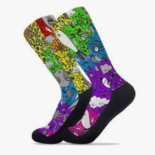 Load image into Gallery viewer, Dream in rainbow- Reinforced Sports Socks
