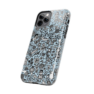 Good time in Blue-Tough Phone Cases