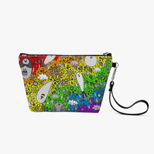 Dream in Rainbow- Zipper Sling  Bag