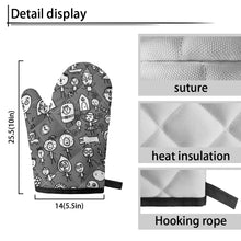 Load image into Gallery viewer, ‘Friends on the Earth’ Oven glove(two pieces)
