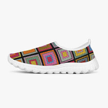 Load image into Gallery viewer, Colorful Square- Women&#39;s Slip-On
