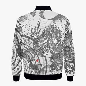 1124.'King of dragon'  Men's Bomber Jacket