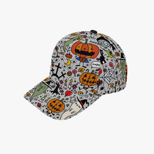 画像をギャラリービューアに読み込む, 404. All Over Printed Baseball Caps Halloween-cap
