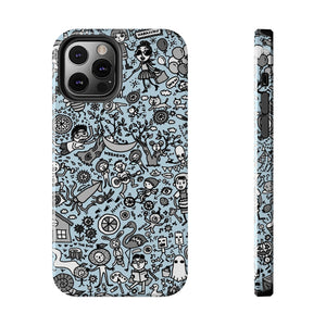 Good time in Blue-Tough Phone Cases