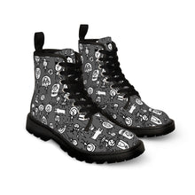 Load image into Gallery viewer, Friends on the Earth -Women&#39;s Canvas Boots
