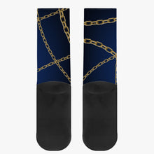 Load image into Gallery viewer, chains. Reinforced Sports Socks
