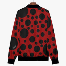 画像をギャラリービューアに読み込む, Red with black dots-Trending Women’s Jacket
