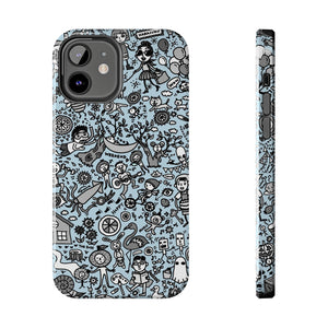 Good time in Blue-Tough Phone Cases