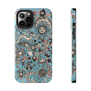 Unknown World in blue- Phone Cases